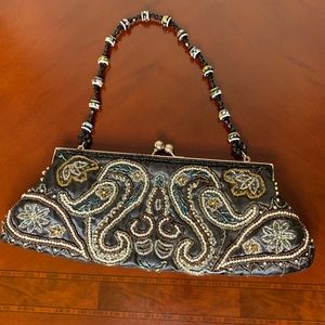 Little Black Clutch Bag